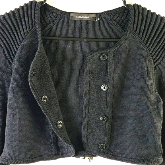 Isabel Marant Cropped Brad Sweater - Picture 5 of 7